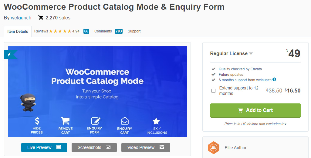 图片[3]-5 个好用的 WooCommerce 产品目录插件，将商城改为询盘网站 - 查尔斯WordPress建站