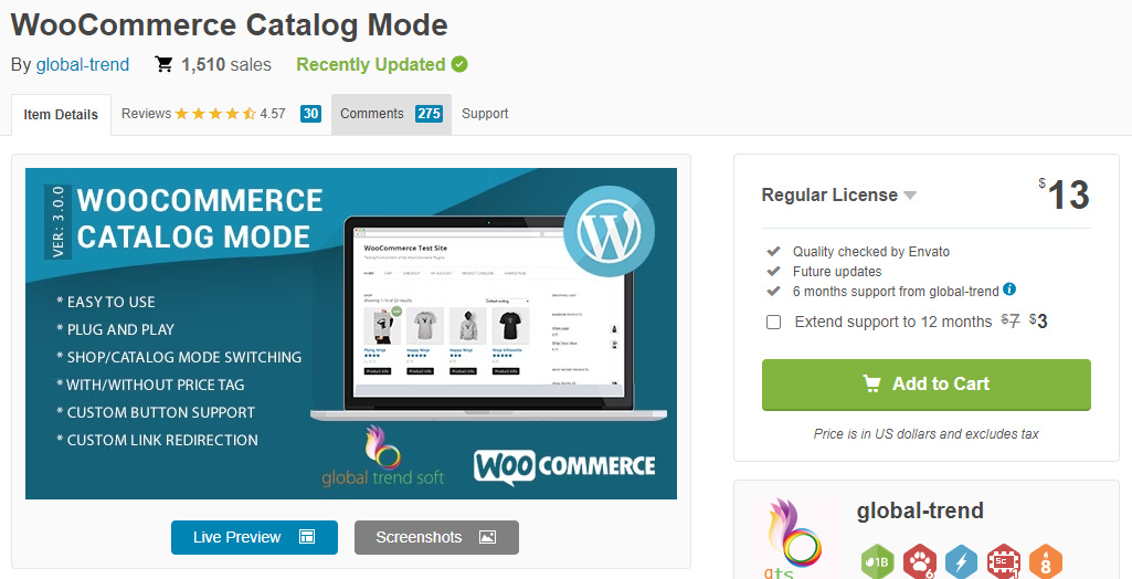 图片[6]-5 个好用的 WooCommerce 产品目录插件，将商城改为询盘网站 - 查尔斯WordPress建站