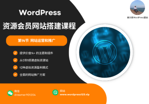 第14节 网站运营和推广-查尔斯WordPress建站